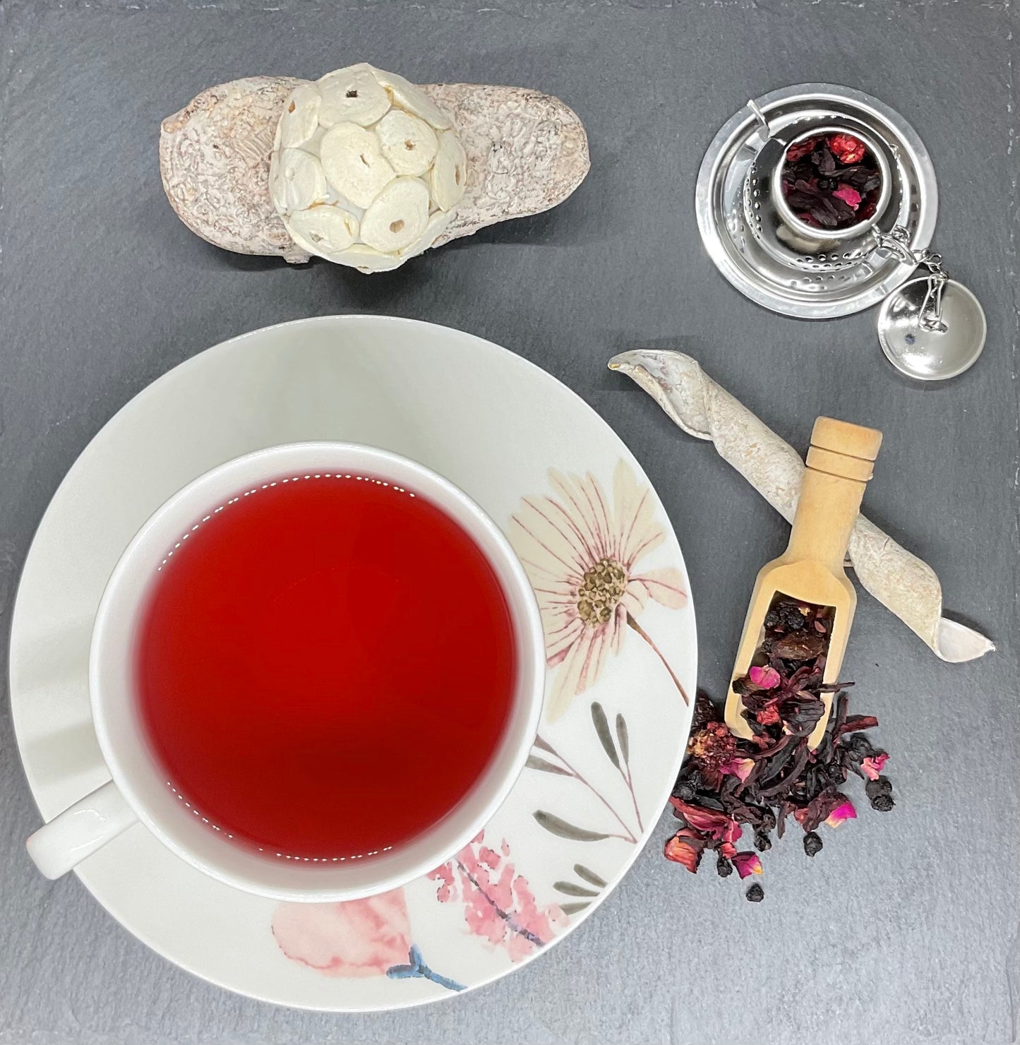 Infusion de fruits rouges