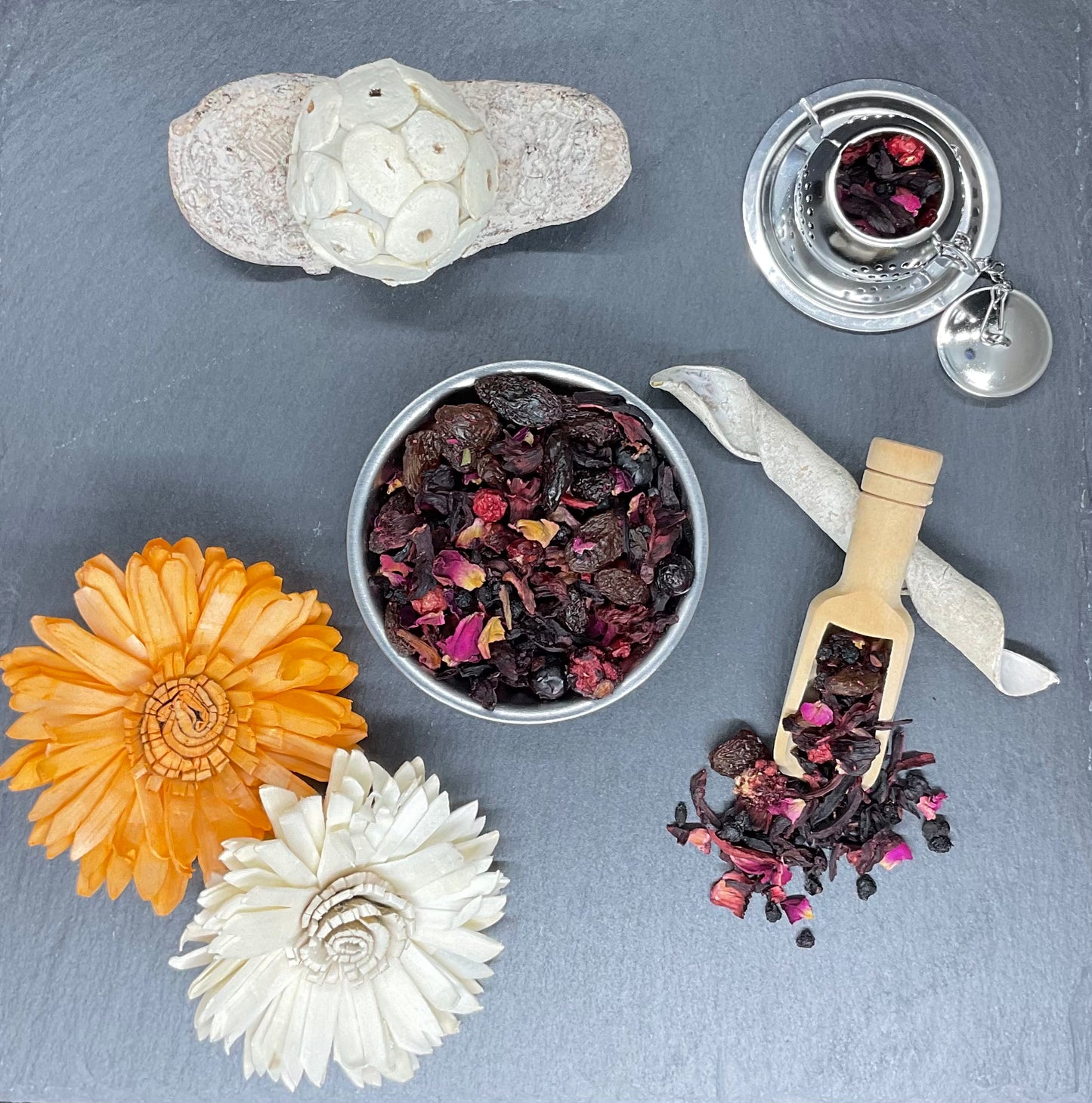 Infusion de fruits rouges